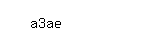 Captcha: a3ae