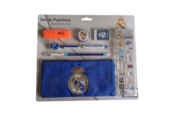 Set de Papelería Real Madrid