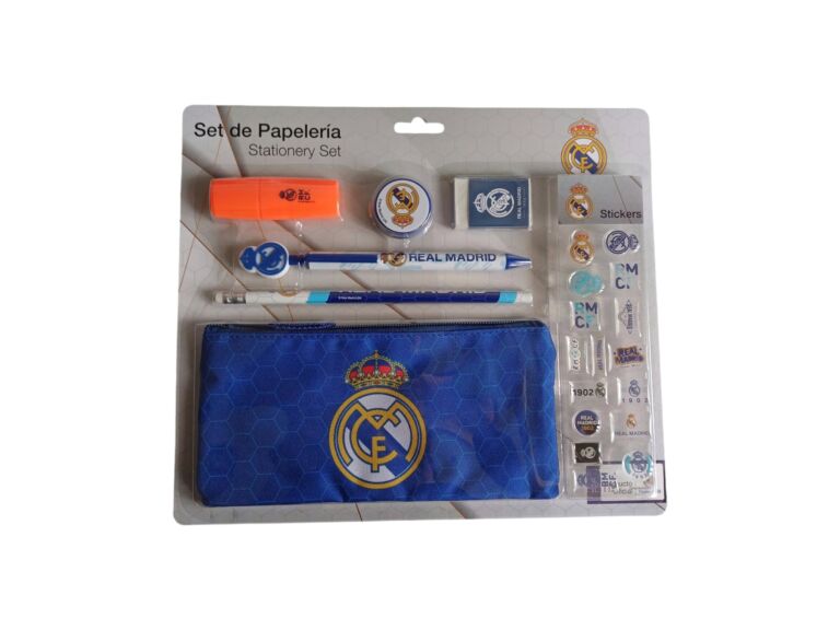 Set de Papelería Real Madrid