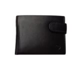 Cartera piel caballero negro 2503