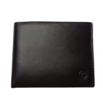 Cartera piel caballero negro 12003