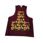 Casulla Granate Girasoles