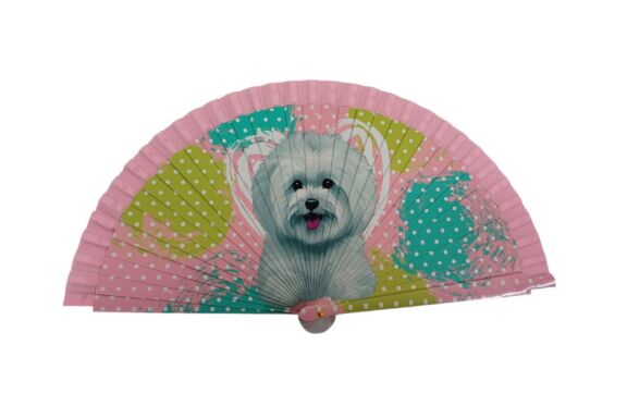 Abanico perro Pomerania
