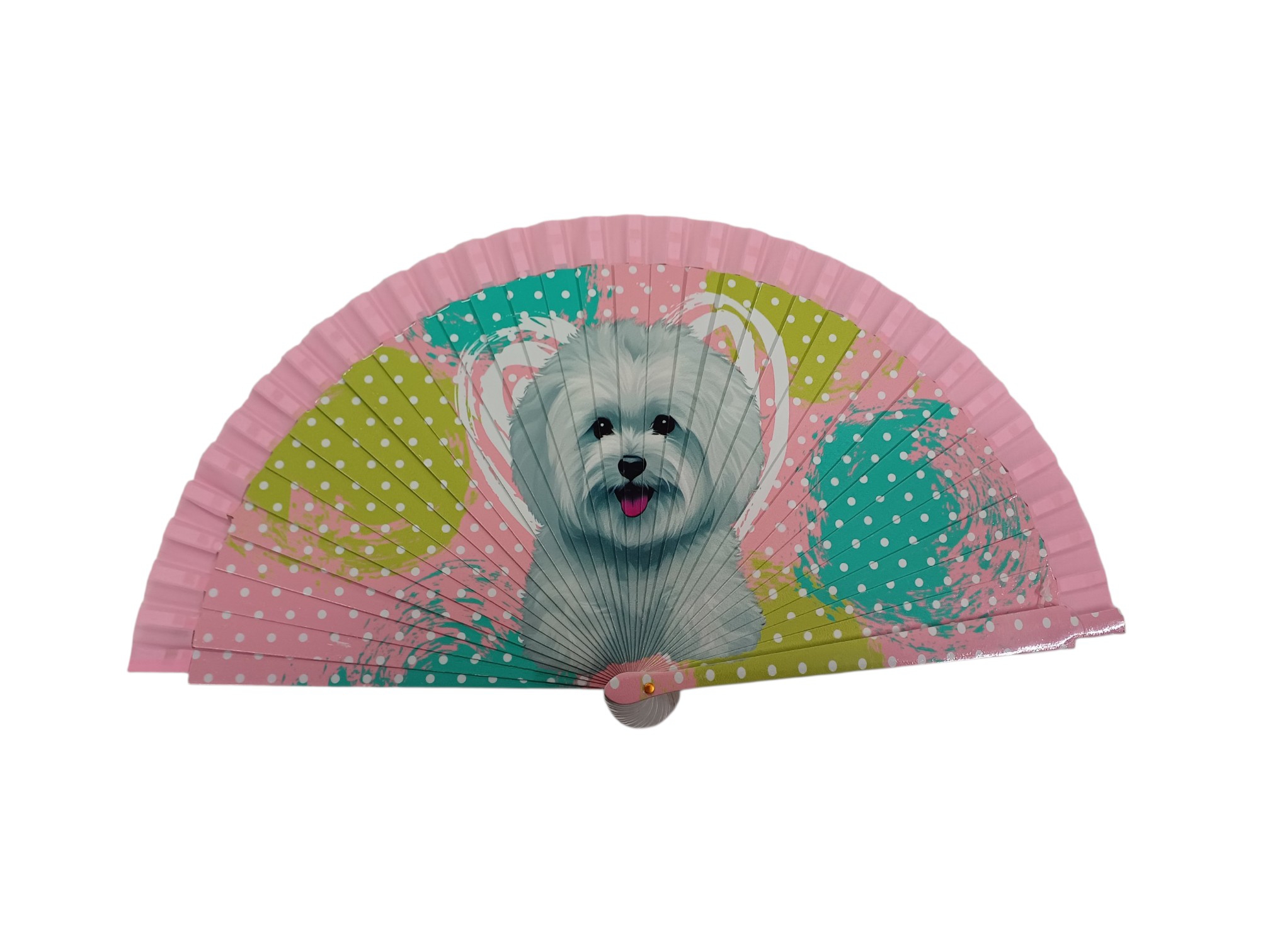 Abanico perro Pomerania